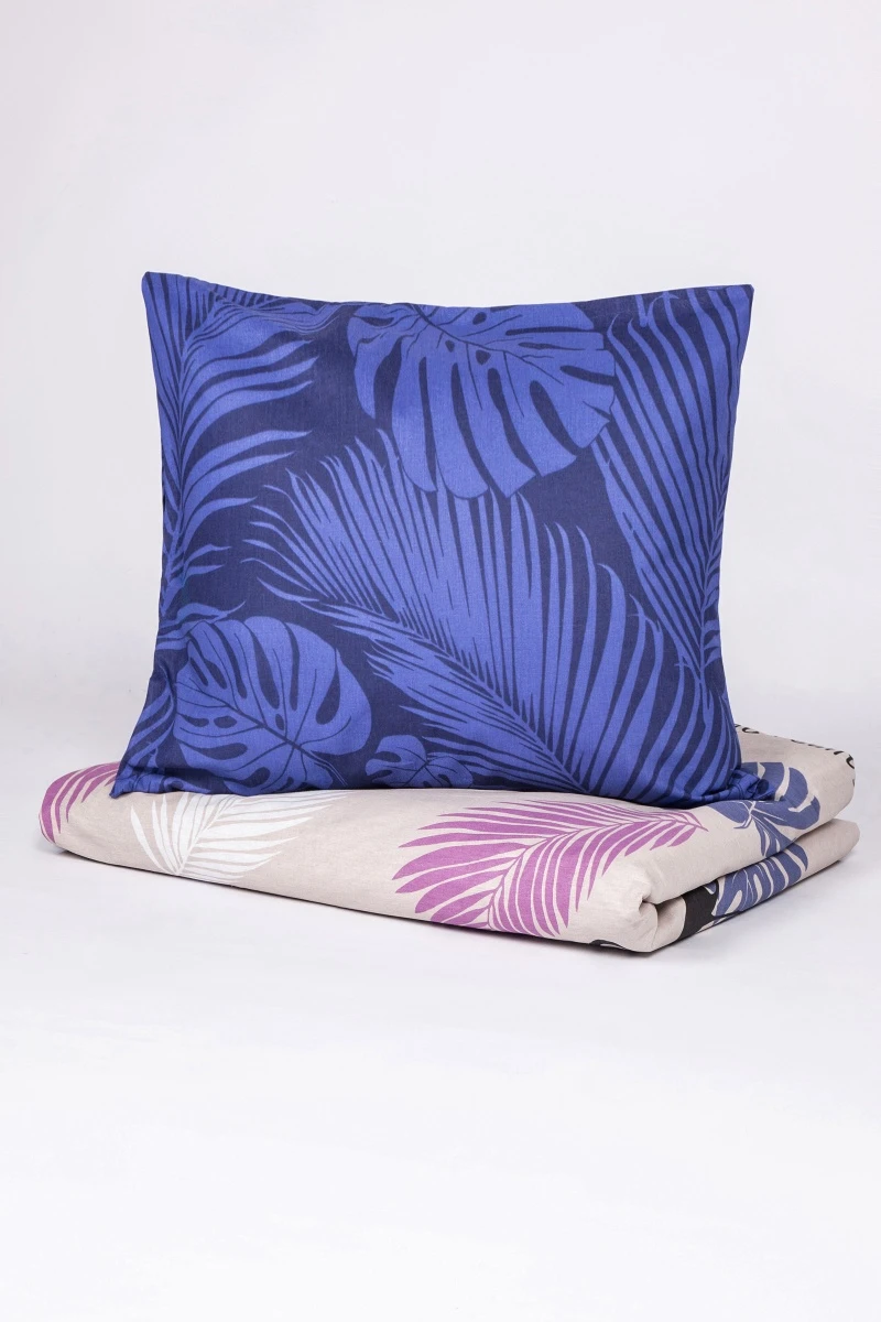 1 + 2 Пододеяльник и 2 наволочки бязь "Тропикана" ком, 70х70 см (749-1+750-1, "ТТ")