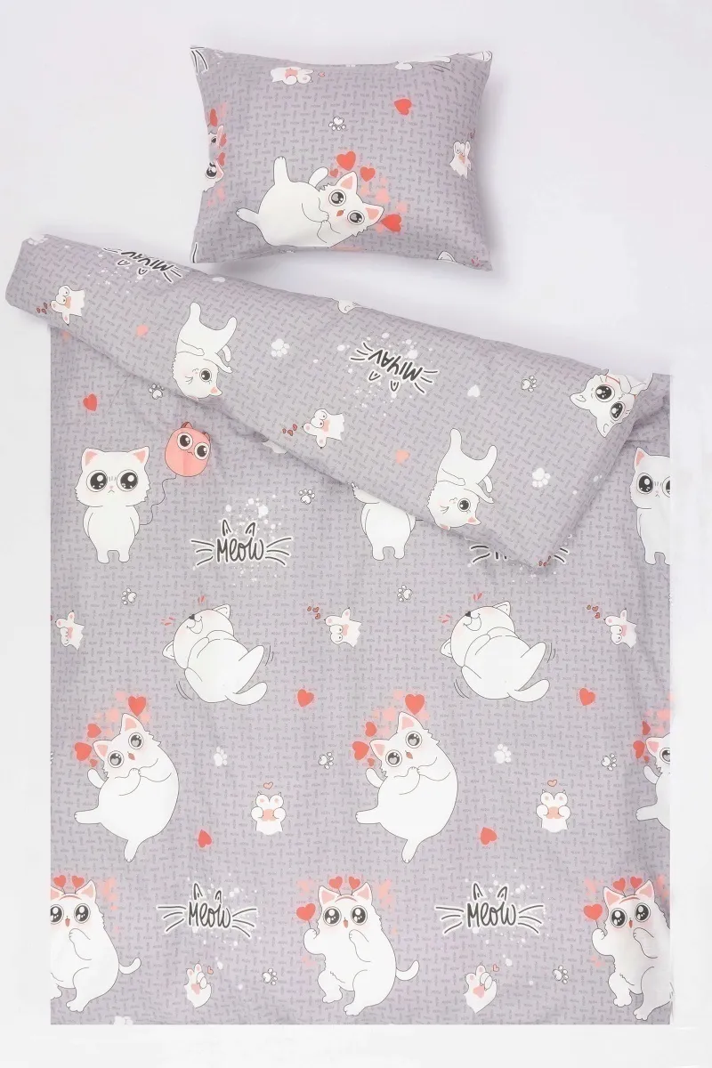 1 + 1 Пододеяльник и наволочка бязь "Феликс", 50х70 см (12687/1, "МИЛАН")