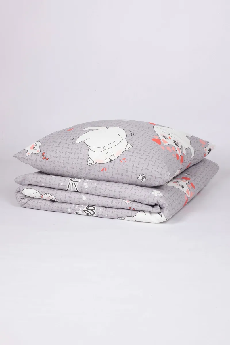 1 + 1 Пододеяльник и наволочка бязь "Феликс", 50х70 см (12687/1, "МИЛАН")