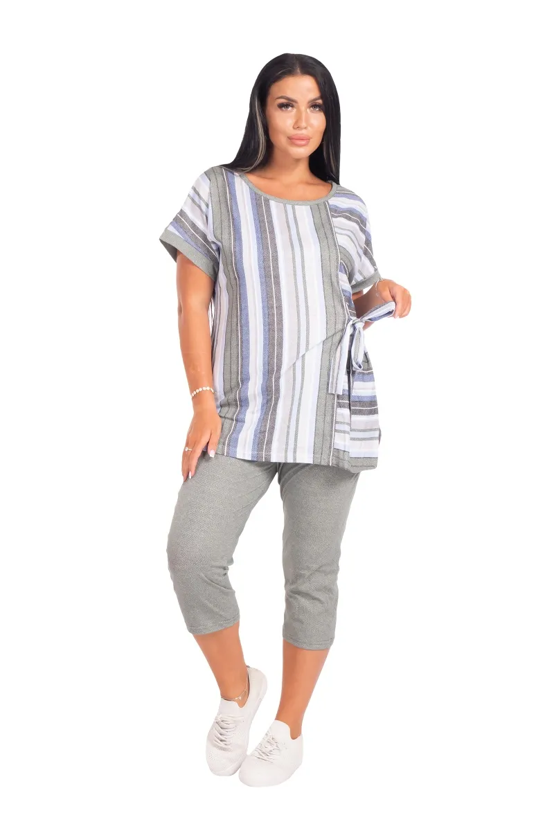 Костюм "Аморе 4" полоса, трикотаж