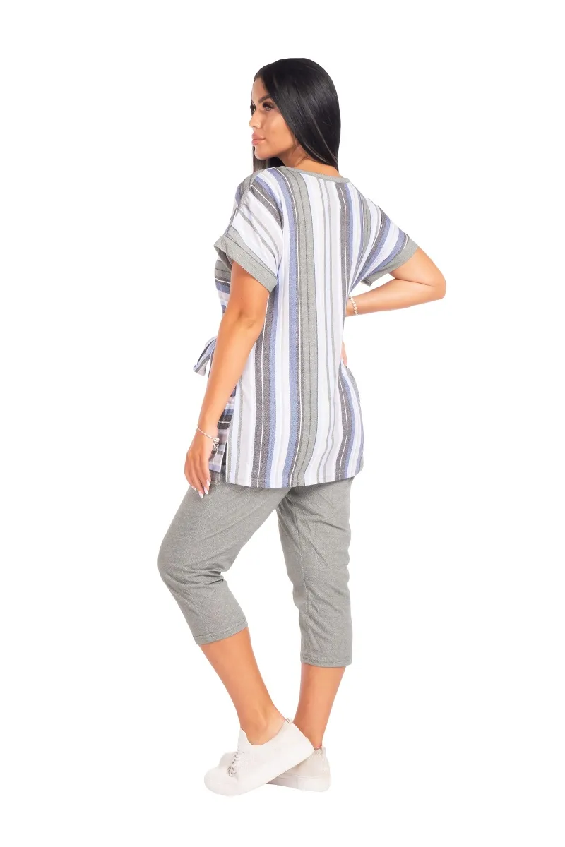 Костюм "Аморе 4" полоса, трикотаж