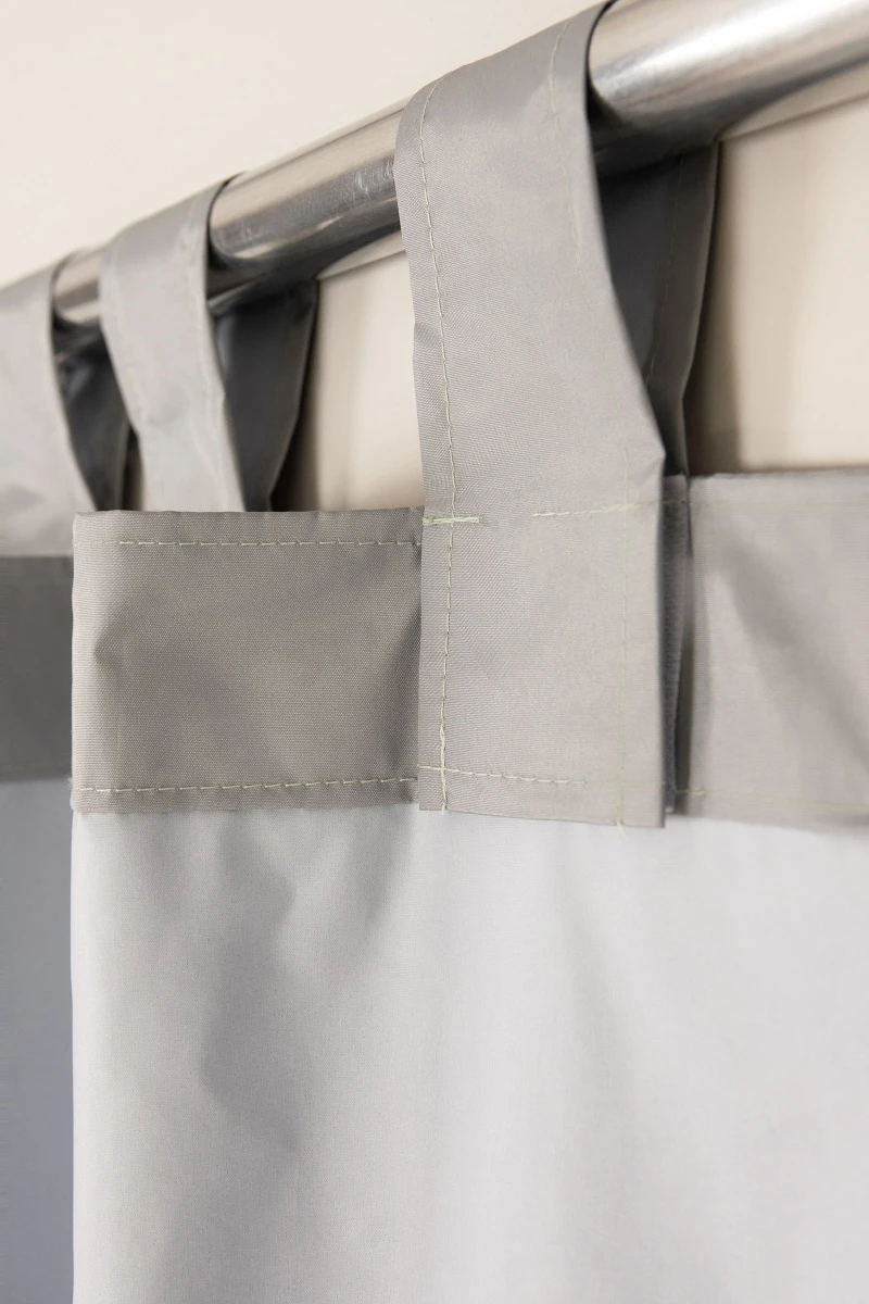 Штора водонепроницаемая Дюспо цвет Серебро