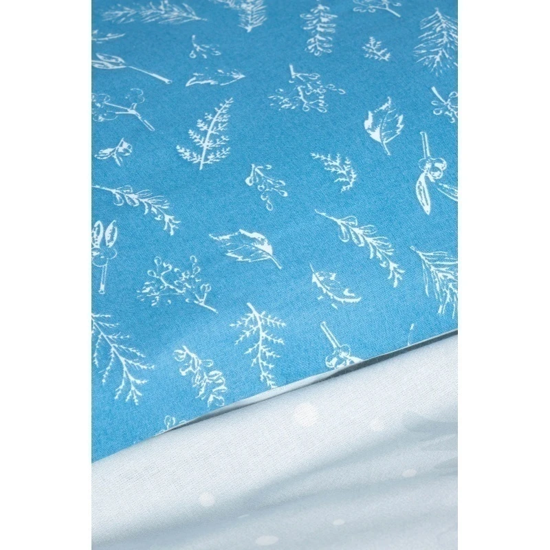 КПБ на пуговицах "ТЛ" перкаль "Зимняя дымка" ком. р. Евро арт. 72010-1 + 70855-2