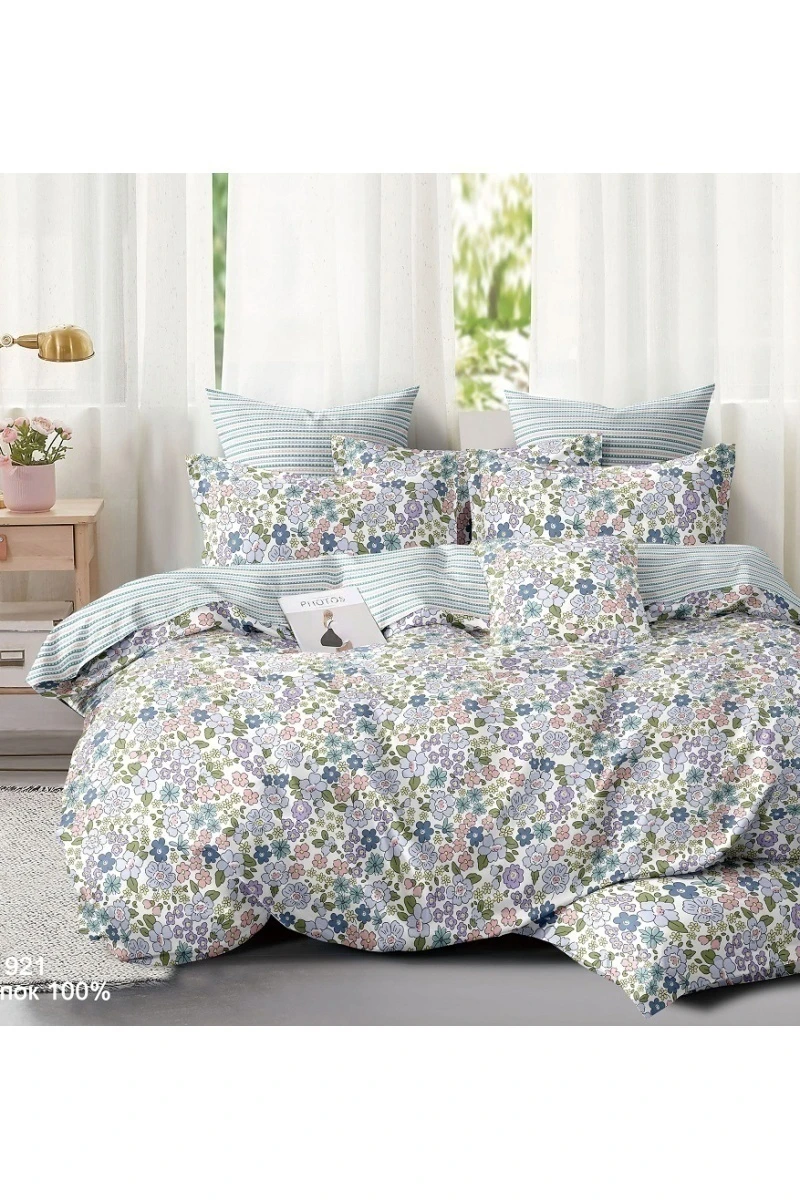 Пододеяльник "ПТ" поплин "Клементина" арт. PT-921 комп. тип 1+тип 2