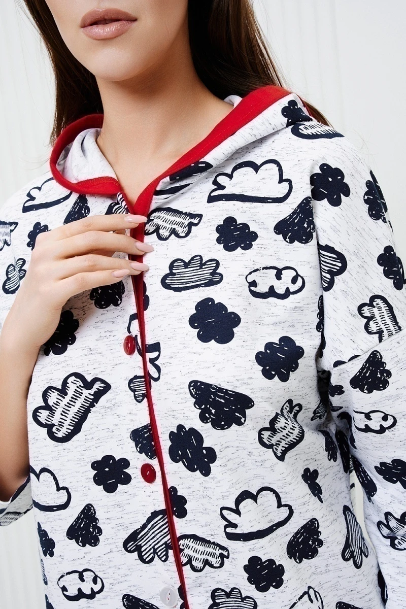 Халат 8335 (облака)