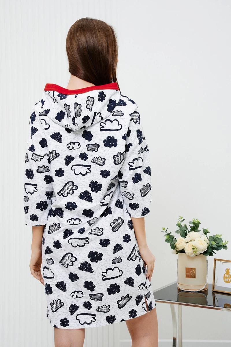 Халат 8335 (облака)