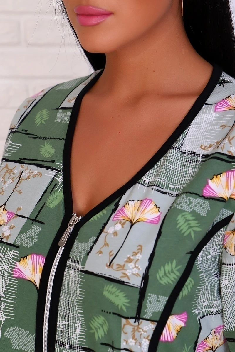 Халат 15281 (зеленый)