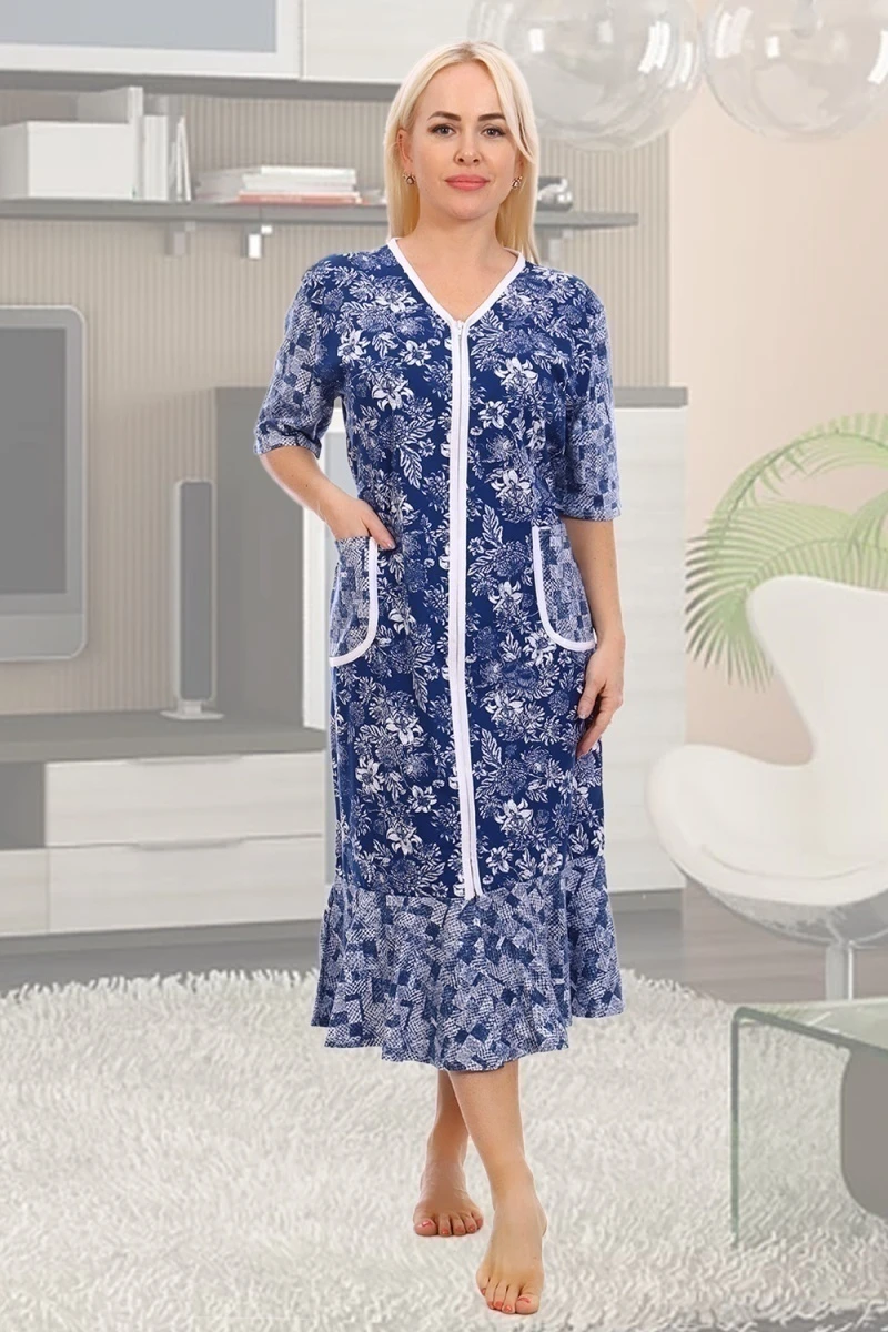 Халат 2827 (синий)