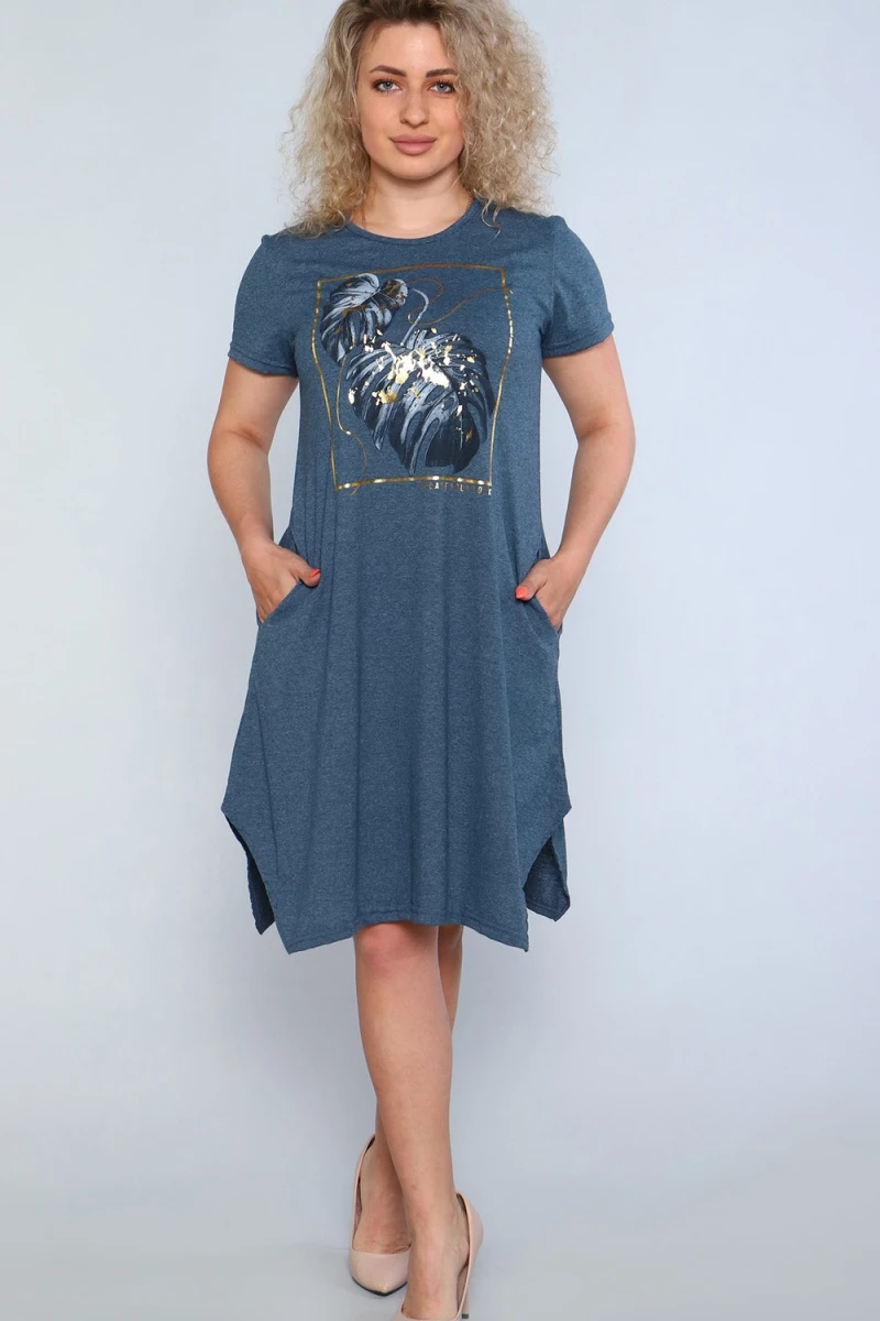 Туника 51072 (лазурь)