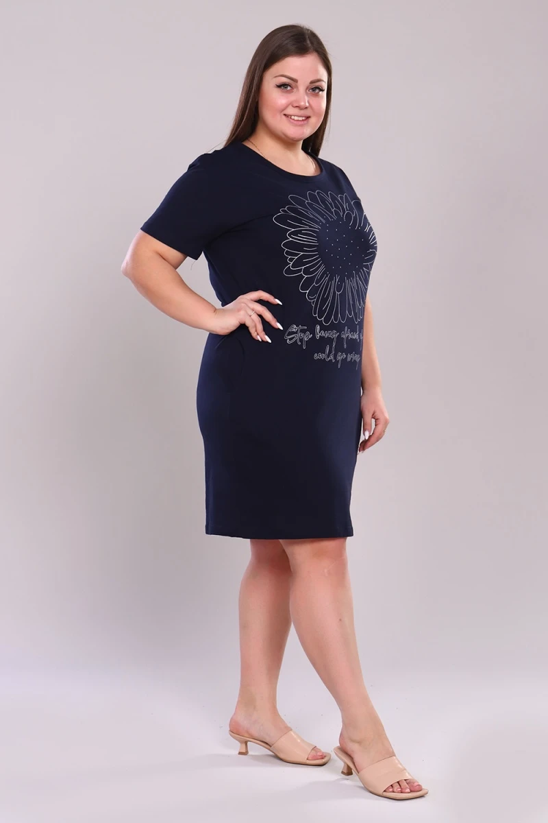 Туника 12627 (темно-синий)