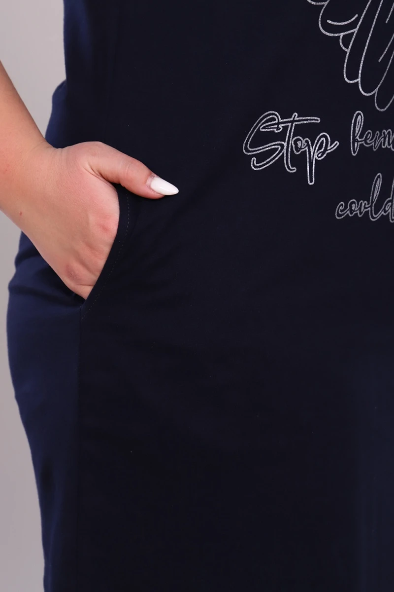 Туника 12627 (темно-синий)