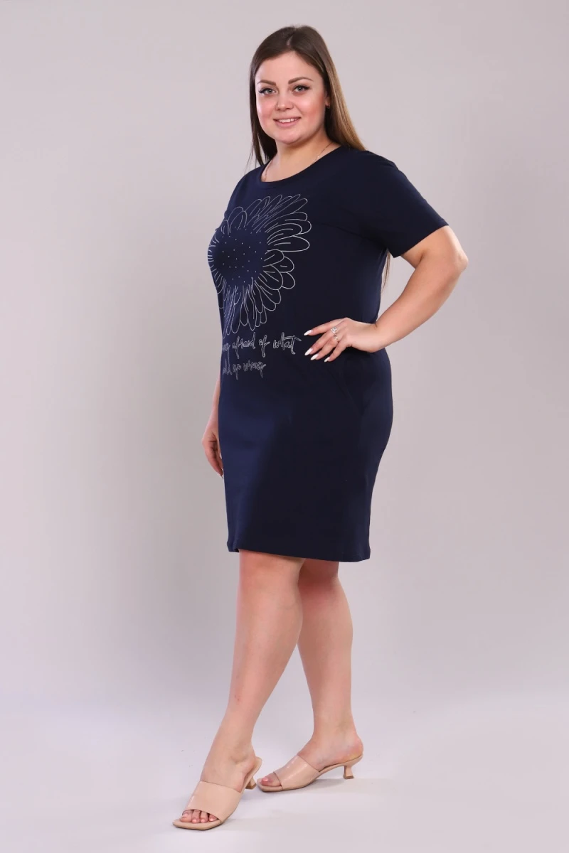 Туника 12627 (темно-синий)