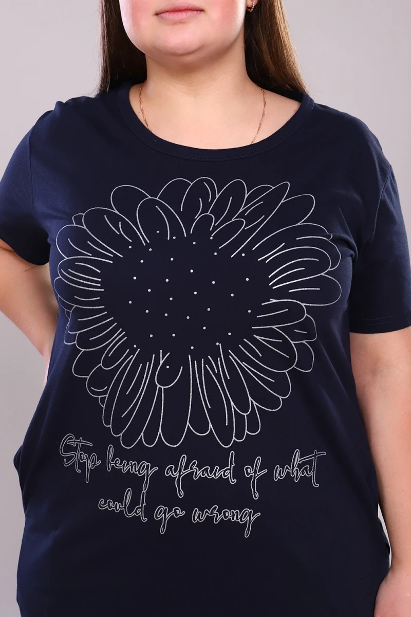 Туника 12627 (темно-синий)