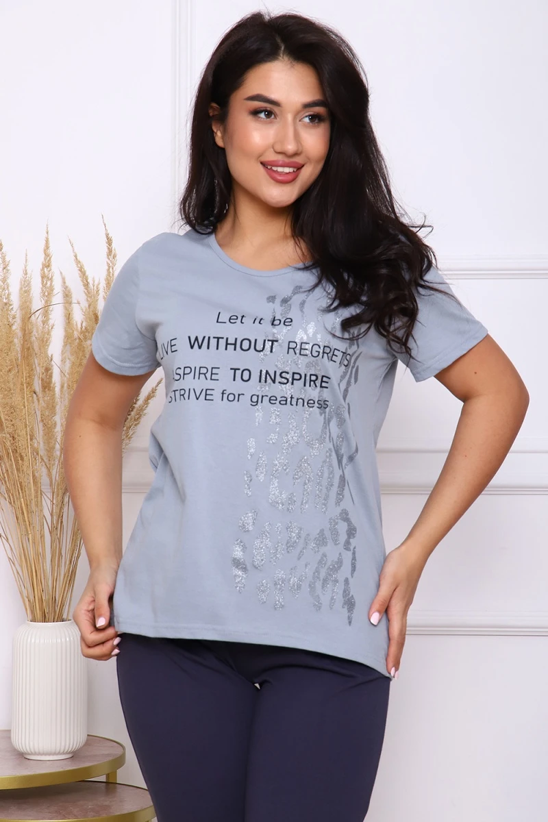 Костюм с бриджами 51074 (серый)