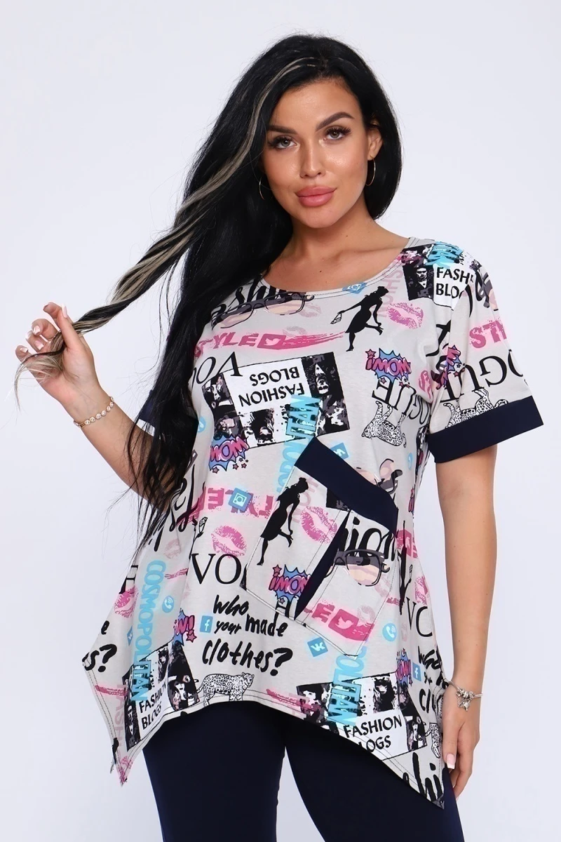 Костюм с бриджами 39030 (серый)