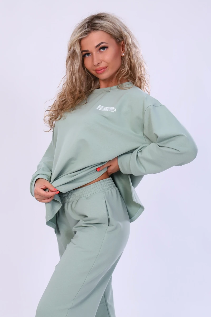 Костюм с брюками 27333 (ментол)