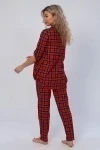 Костюм с брюками 36612 (красный)