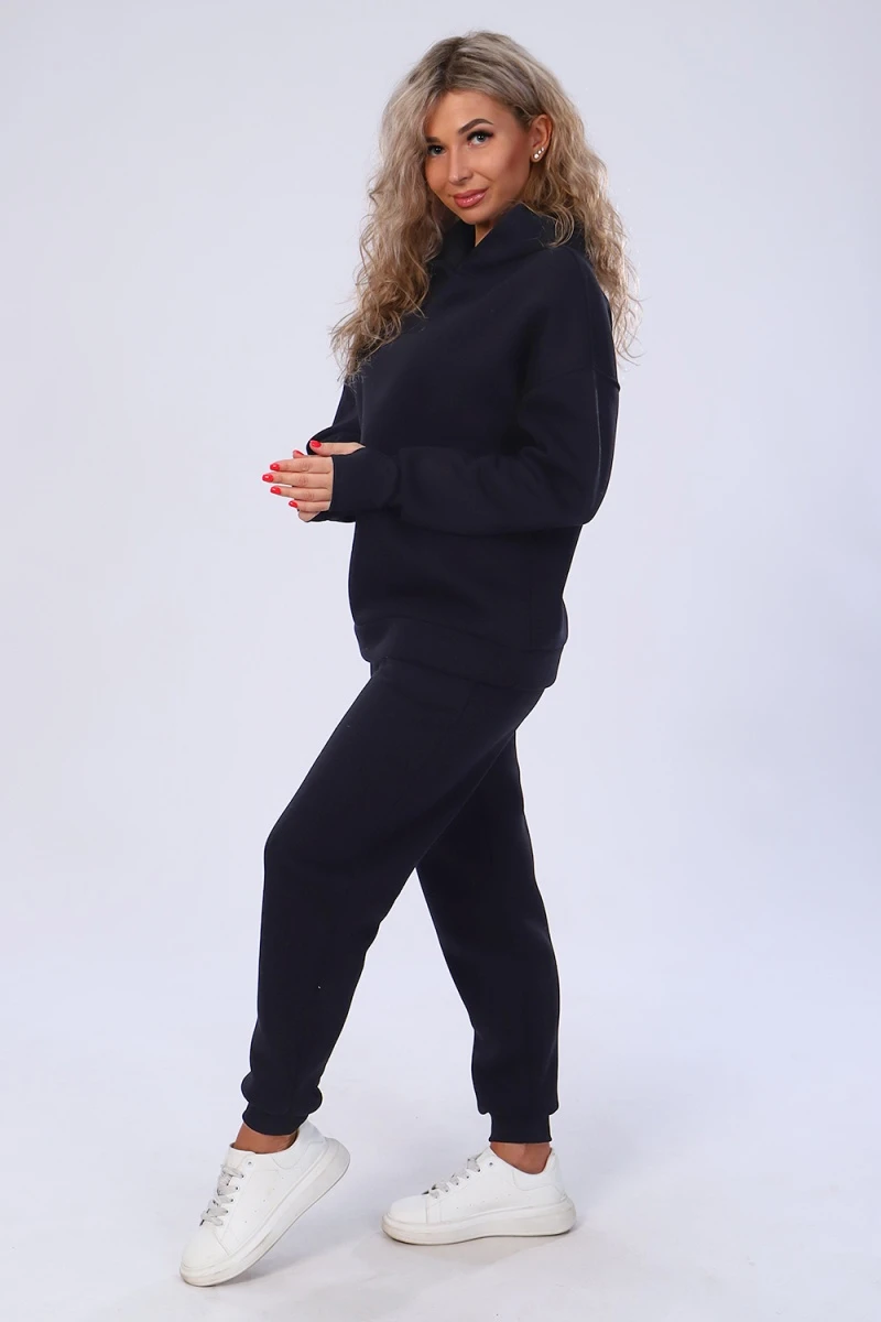 Костюм с брюками 36588 (черный)