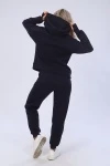 Костюм с брюками 36588 (черный)