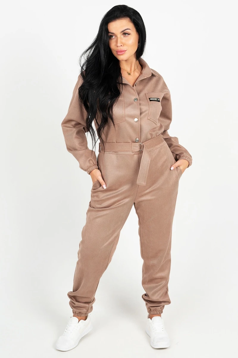 Комбинезон Стоун (сухая роза)