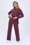Костюм с брюками 24375 (лиловый)