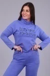Костюм с брюками 24886 (сиреневый)