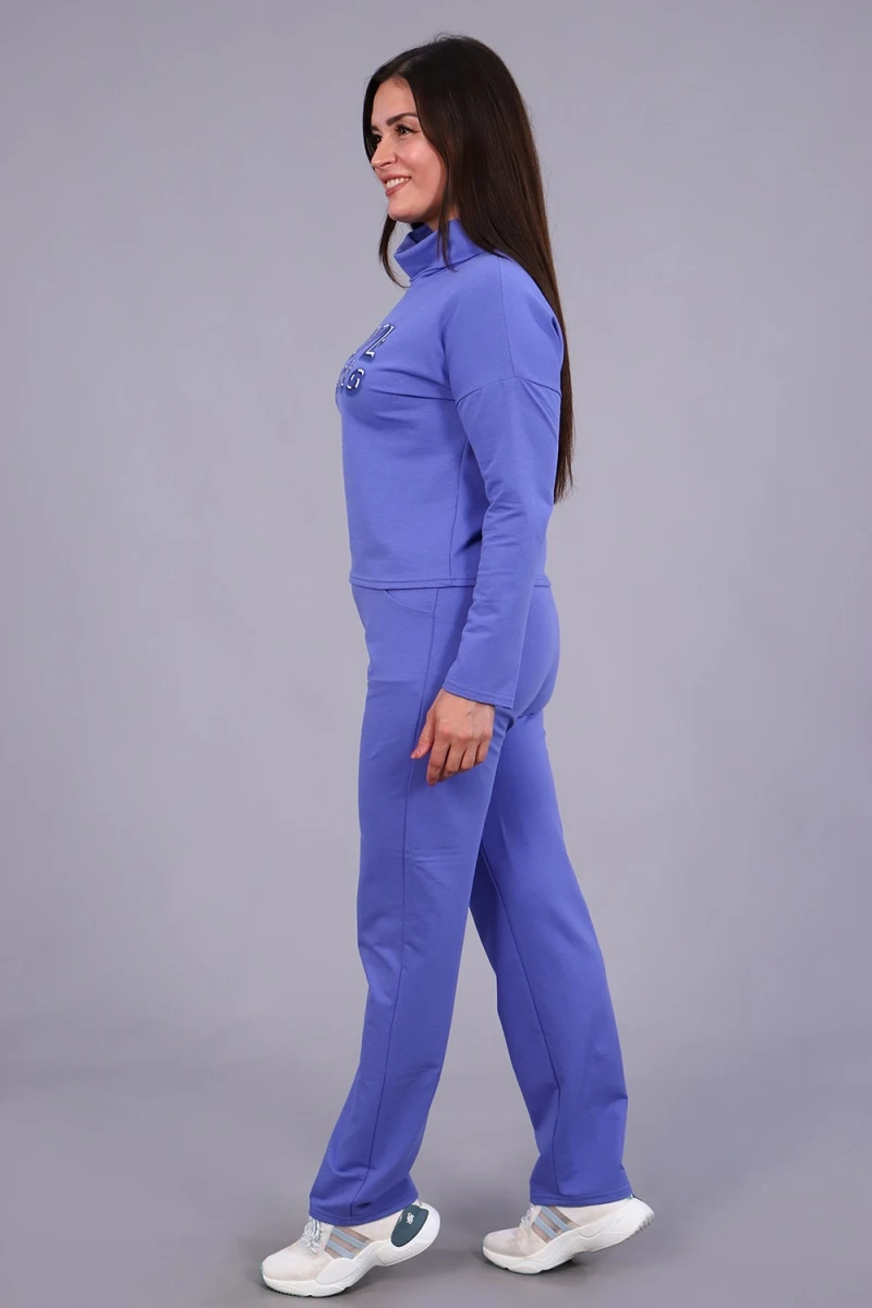 Костюм с брюками 24886 (сиреневый)