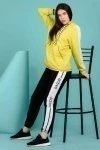 Костюм с брюками 8152 (желтый)