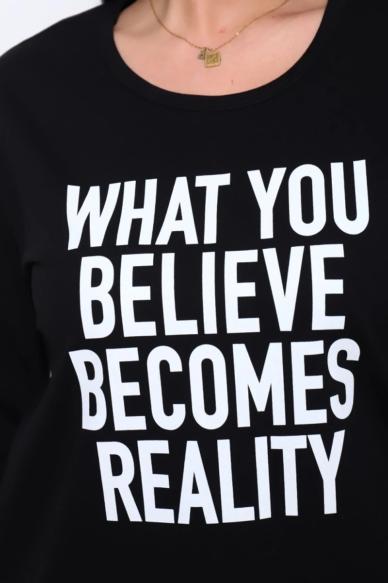 Костюм с брюками 57076 (черный,серый)