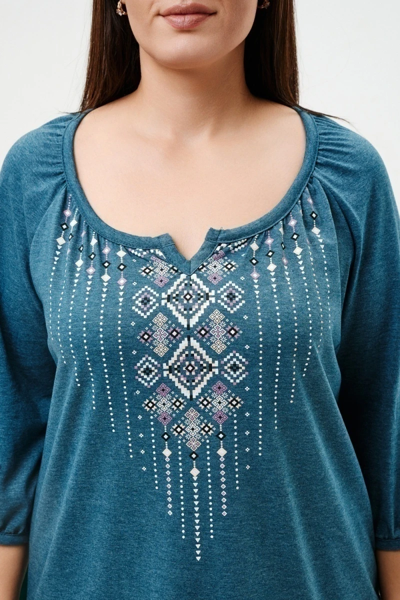 Костюм с брюками 42232 (зеленый)