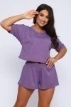 Костюм с шортами 35305 (сирень)