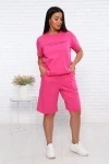 Костюм с шортами 57101 (розовый)