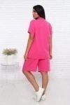 Костюм с шортами 57101 (розовый)