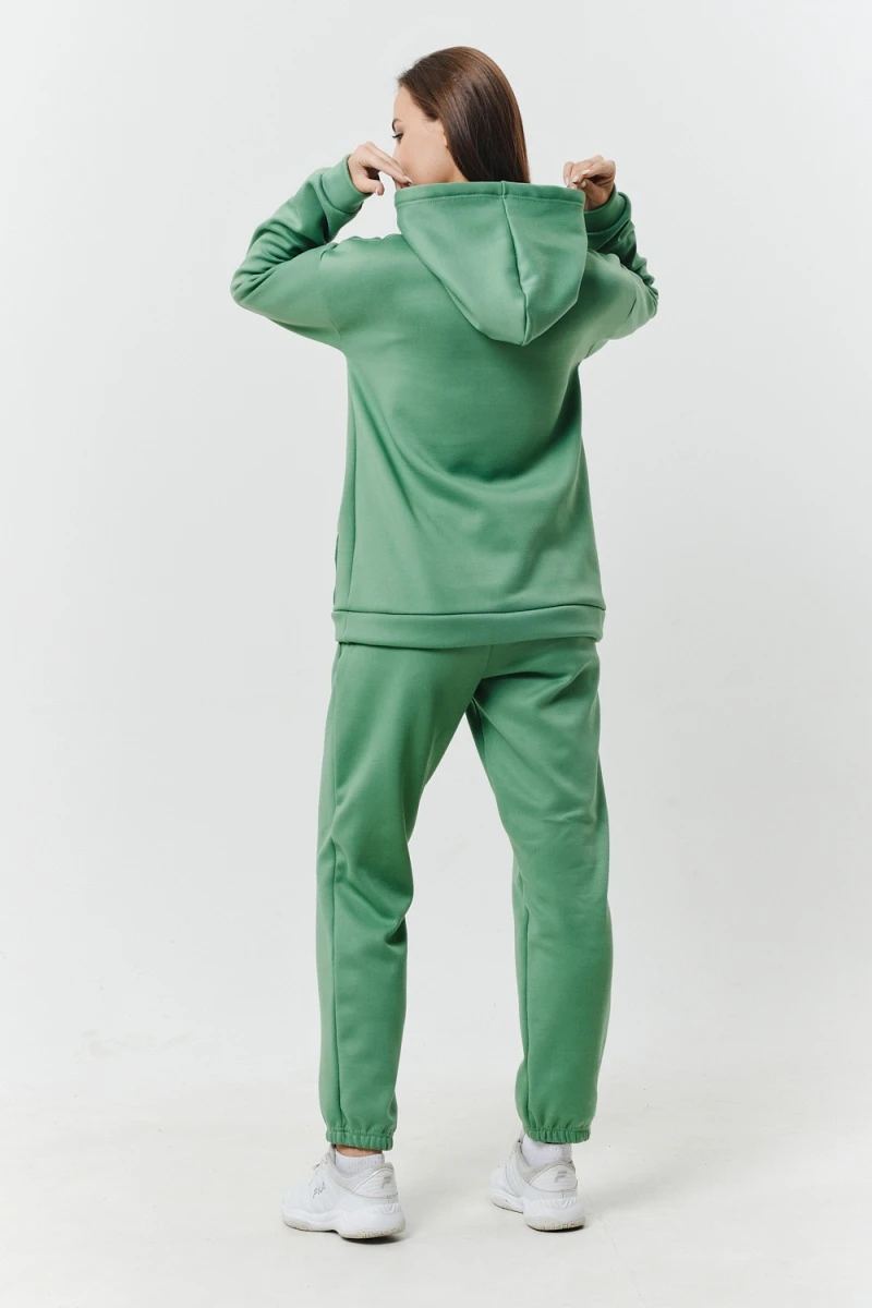 Костюм с брюками 11770 (зеленый)