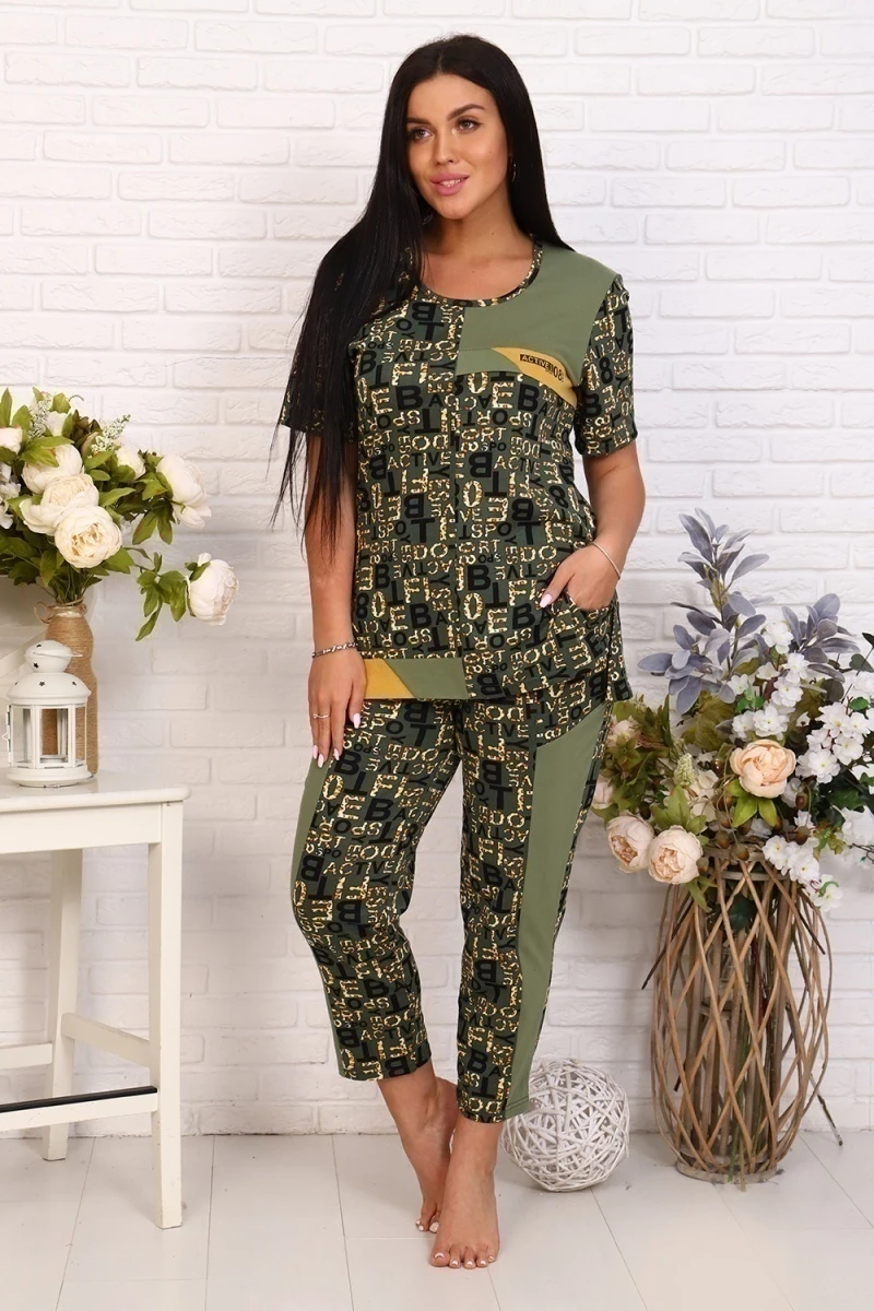 Костюм с бриджами 27003 (хаки)