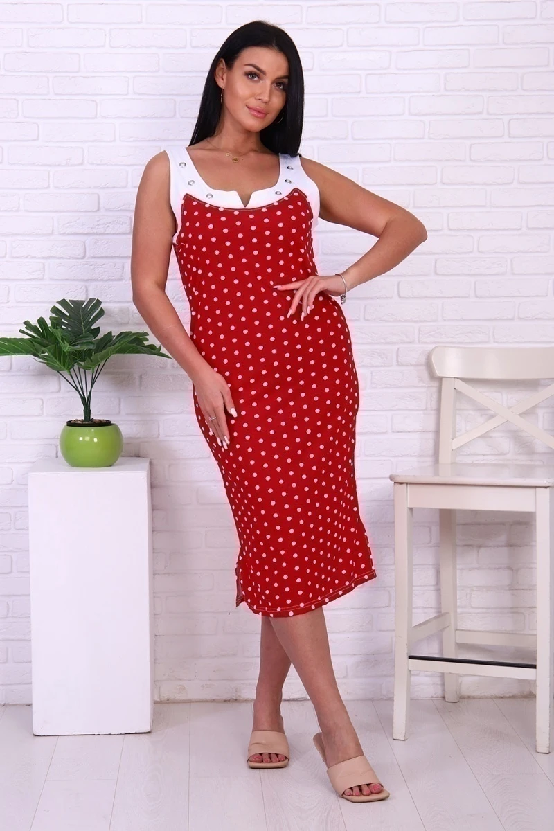 Сарафан 25348 (красный)