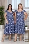Сарафан 9151 (горох джинс)