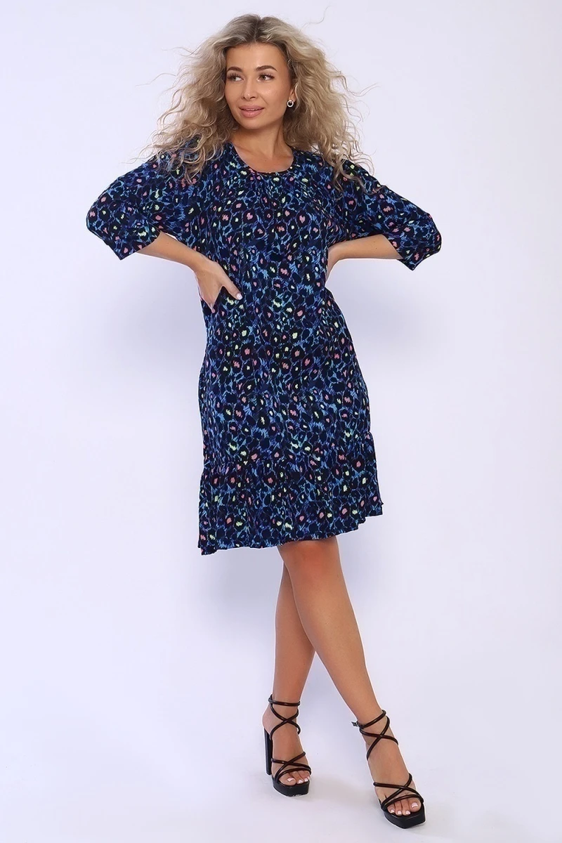 Платье 59170 (синий)