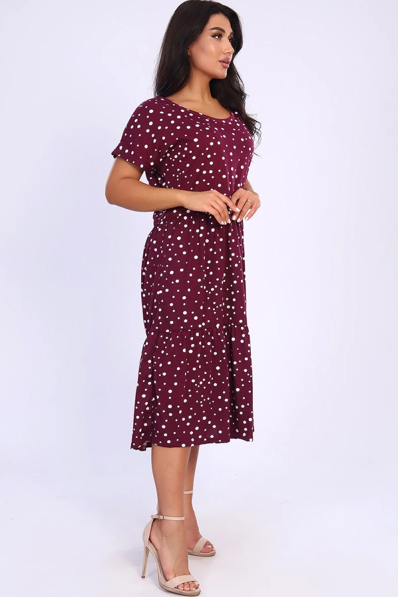 Платье 37093 (мелкий горох)