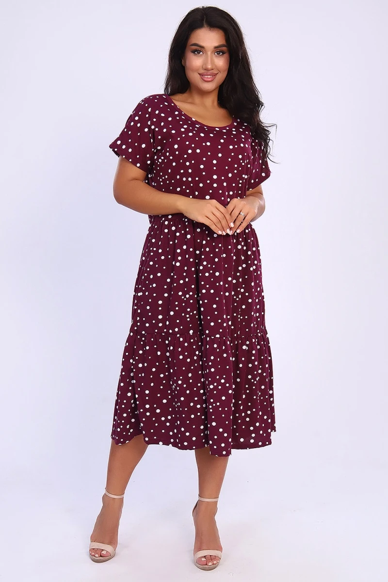 Платье 37093 (мелкий горох)