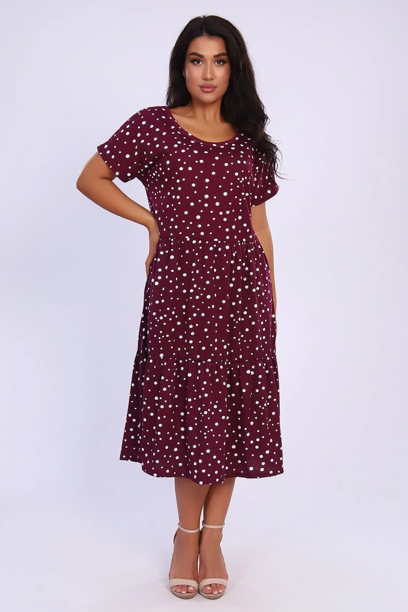 Платье 37093 (мелкий горох)