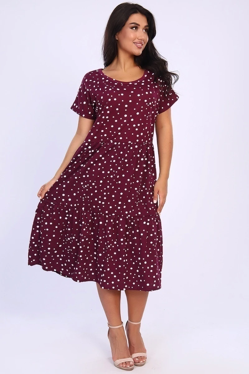 Платье 37093 (мелкий горох)