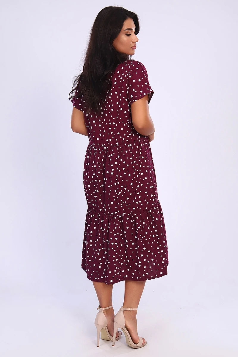 Платье 37093 (мелкий горох)