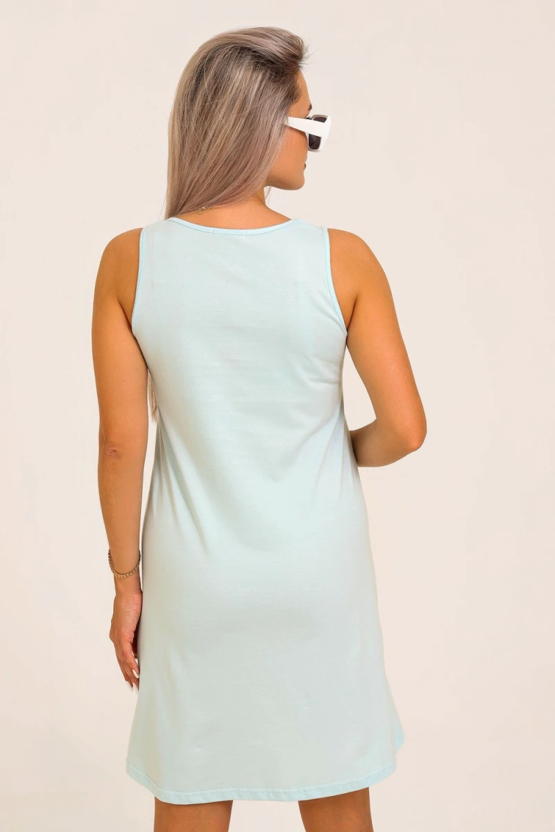 Платье 50550 (голубой)