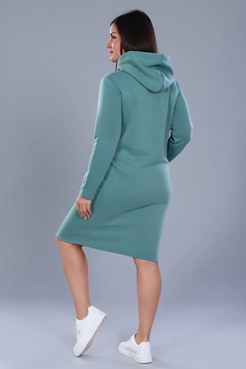 Толстовка-платье 52219 (фисташковый)