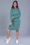 Толстовка-платье 52219 (фисташковый)