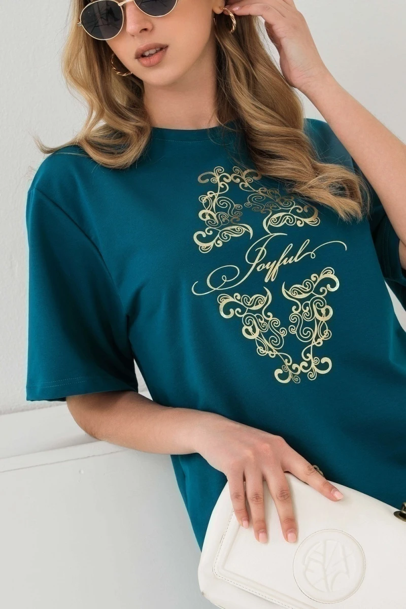 Платье 21577 (петроль)