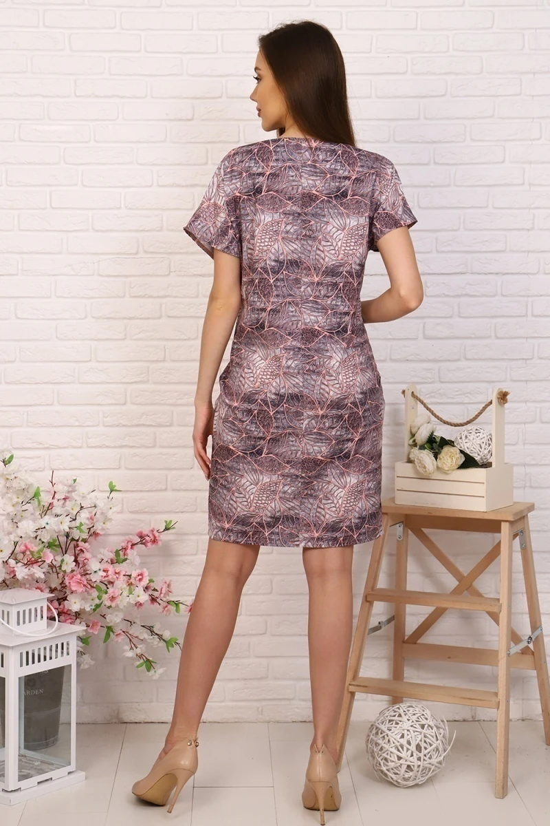 Платье 20618 (пудровый)