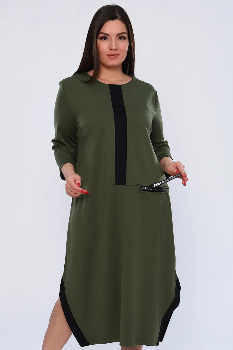 Платье 31593 (хаки)