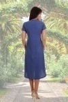 Платье Монеточка (индиго)